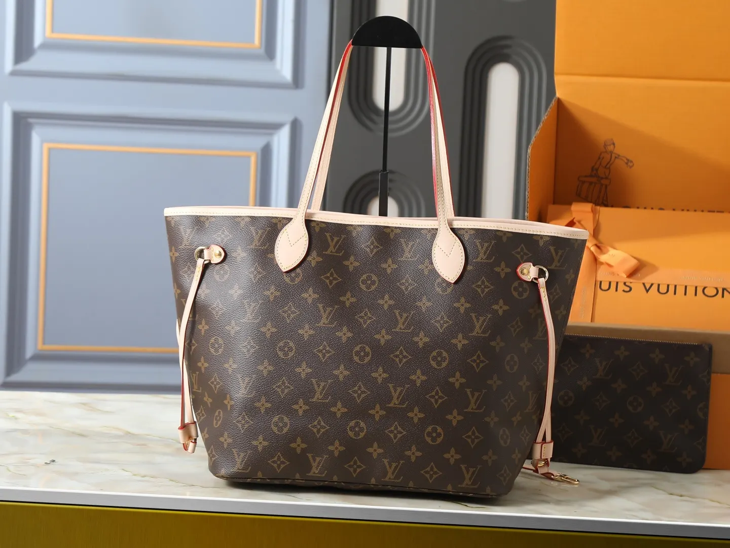 Monogram Clutch Bag Canvas