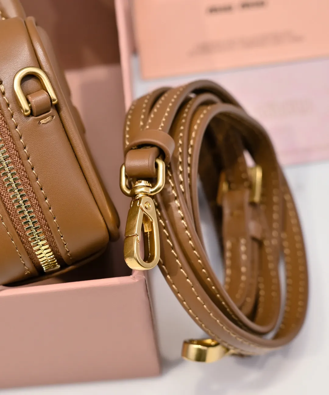Brown Shoulder Bag Leather