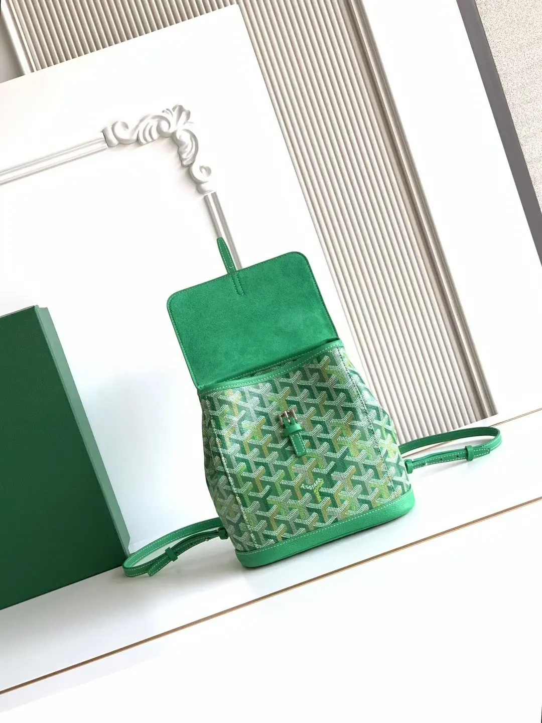 Goyard Backpack Canvas