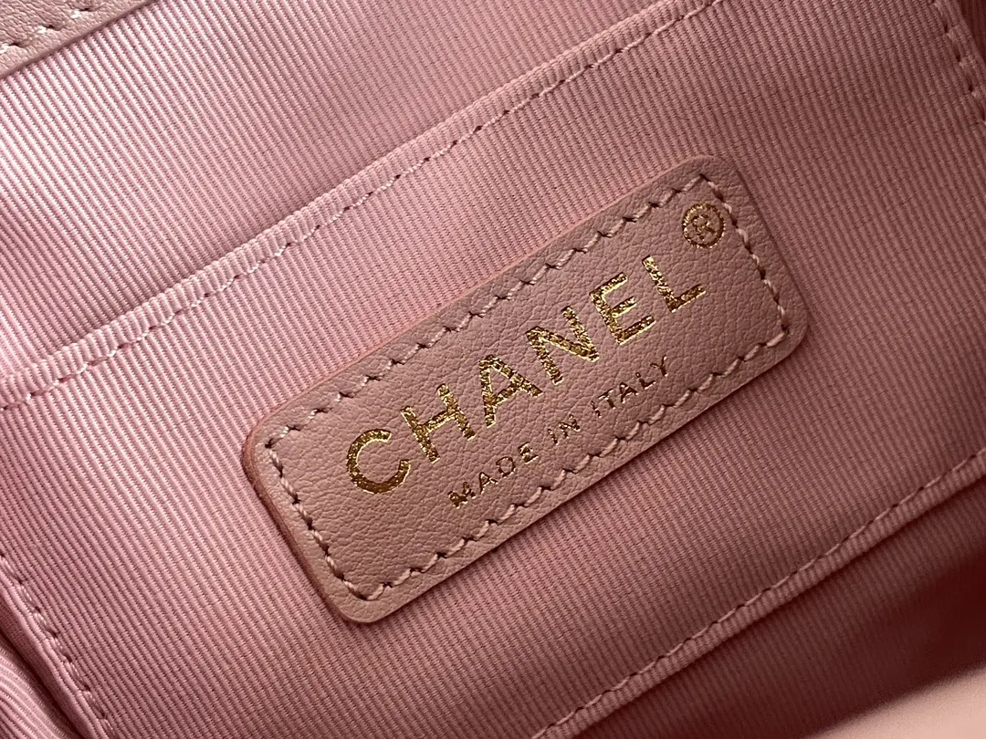Pink Backpack Leather Image 9 Pink Backpack Leather Image 9