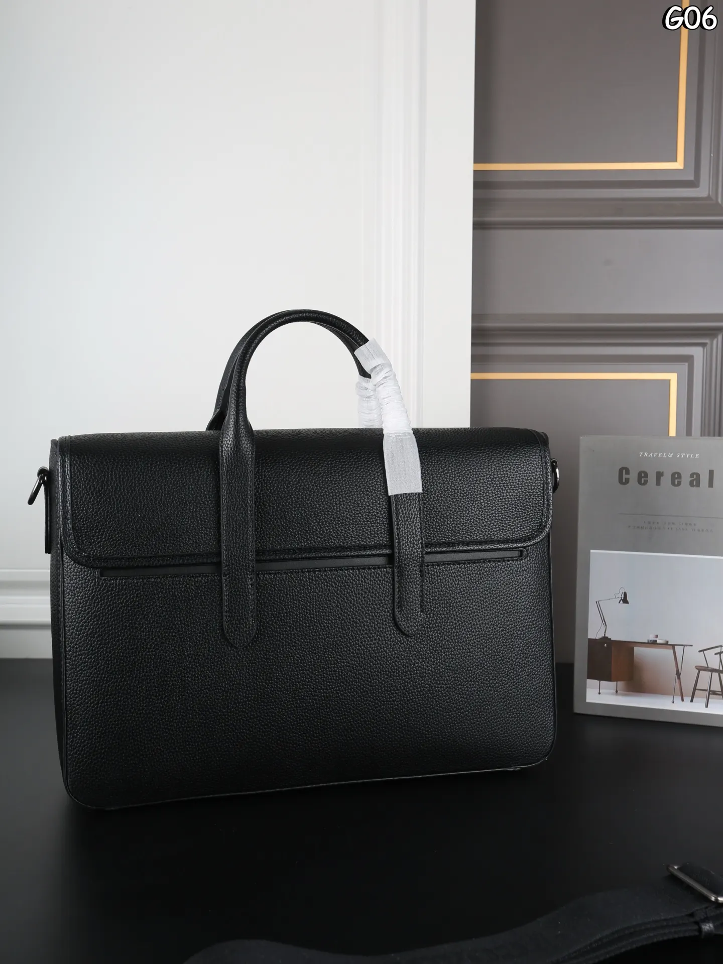 Briefcase Business Commuter Leather