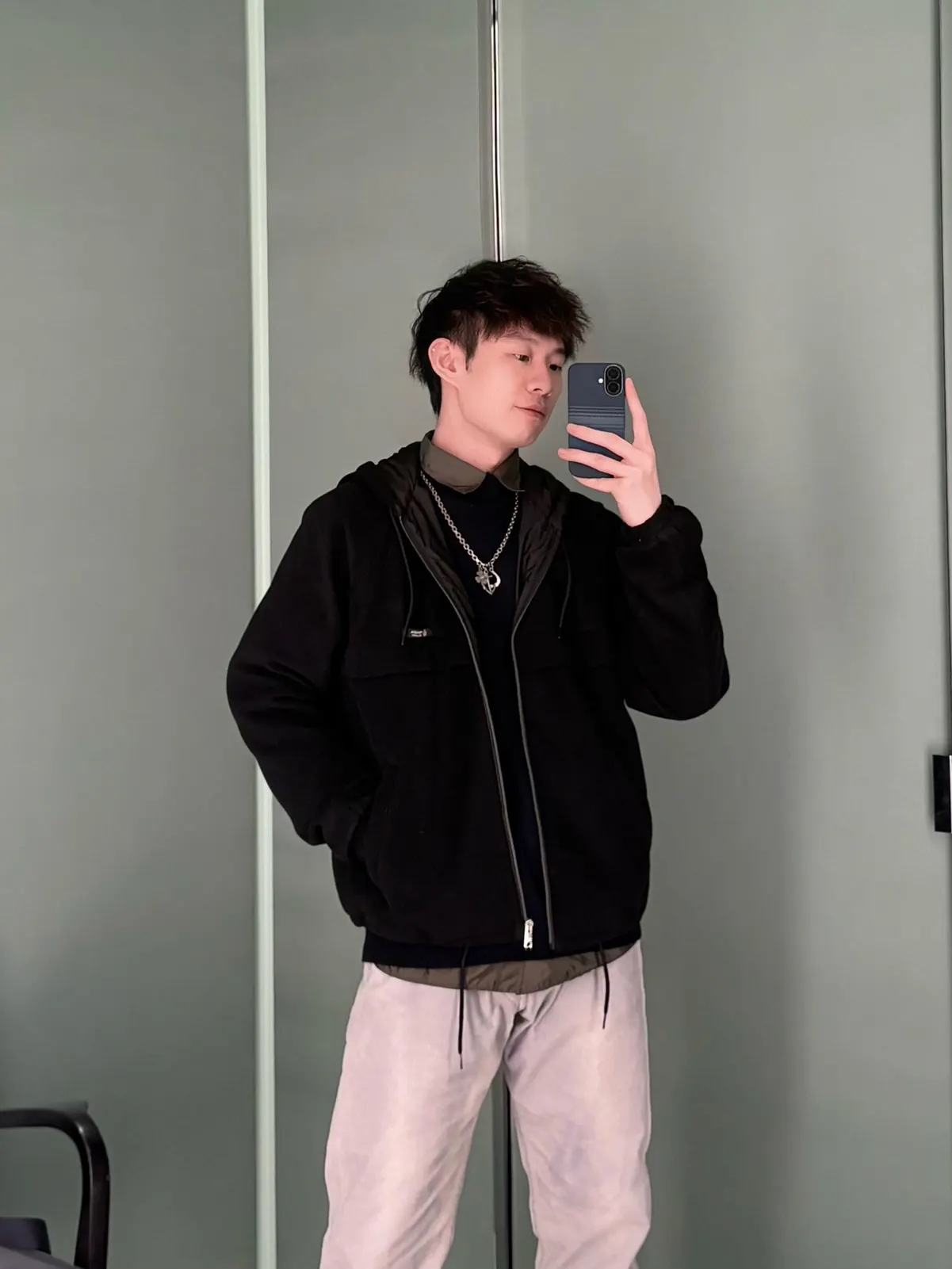 Prada 黑色 羊毛 夾克