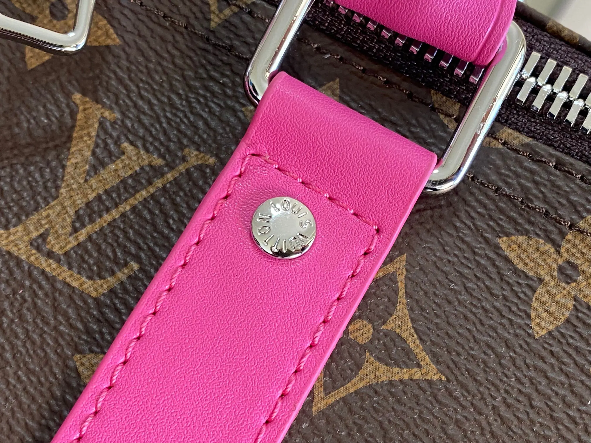 Keepall 金色 牛皮 旅行袋 大容量旅行款