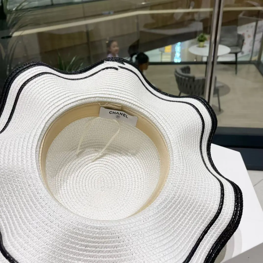 Chanel 遮阳 草帽 度假遮阳 帽子