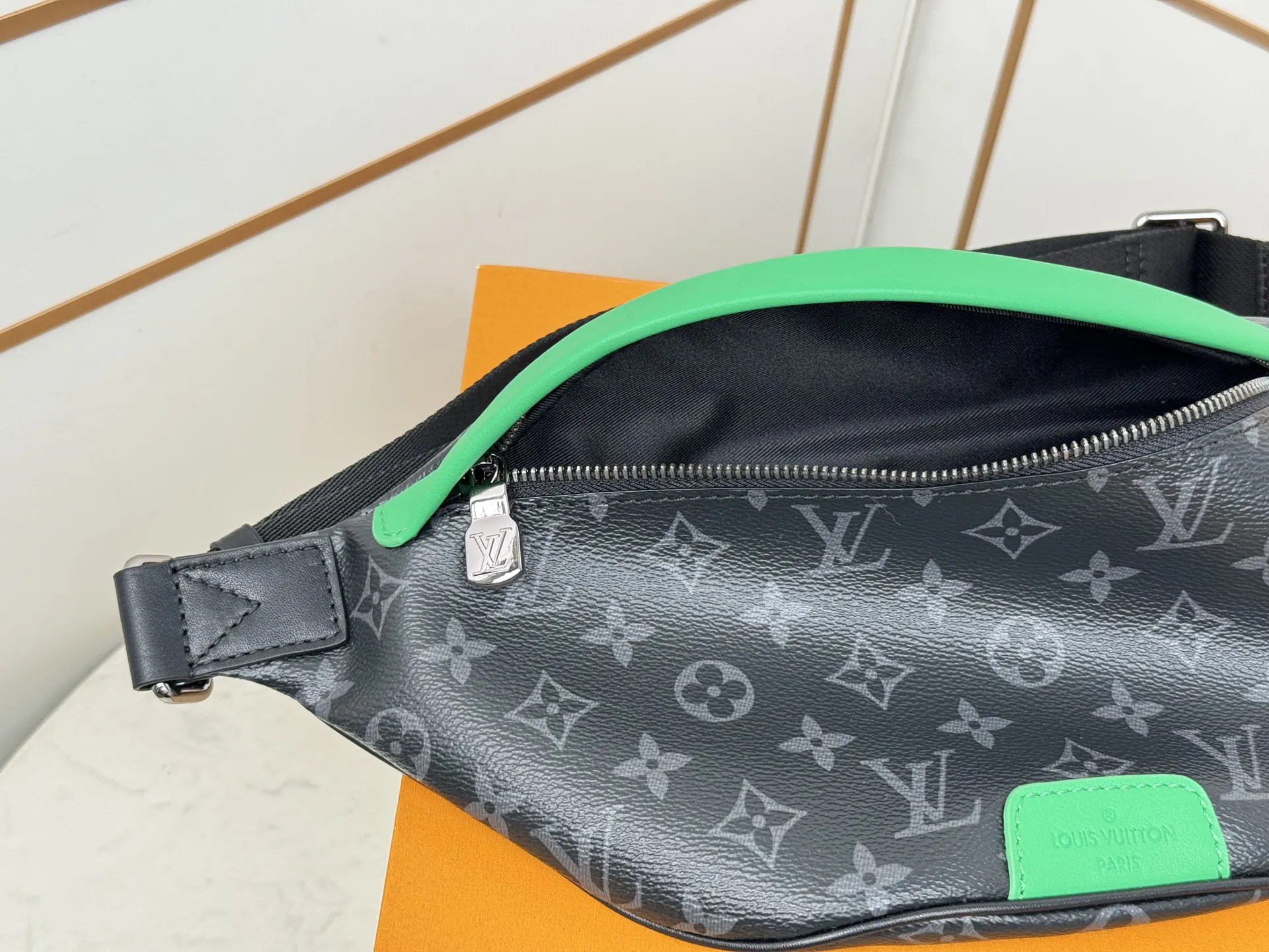 Green Belt Bag Casual Canvas