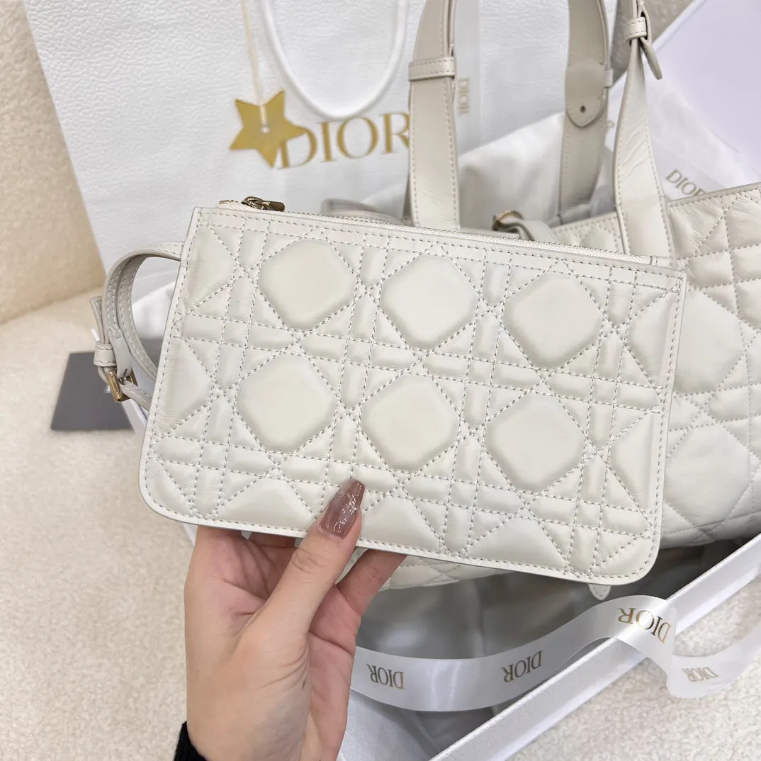 White Tote Bag Leather