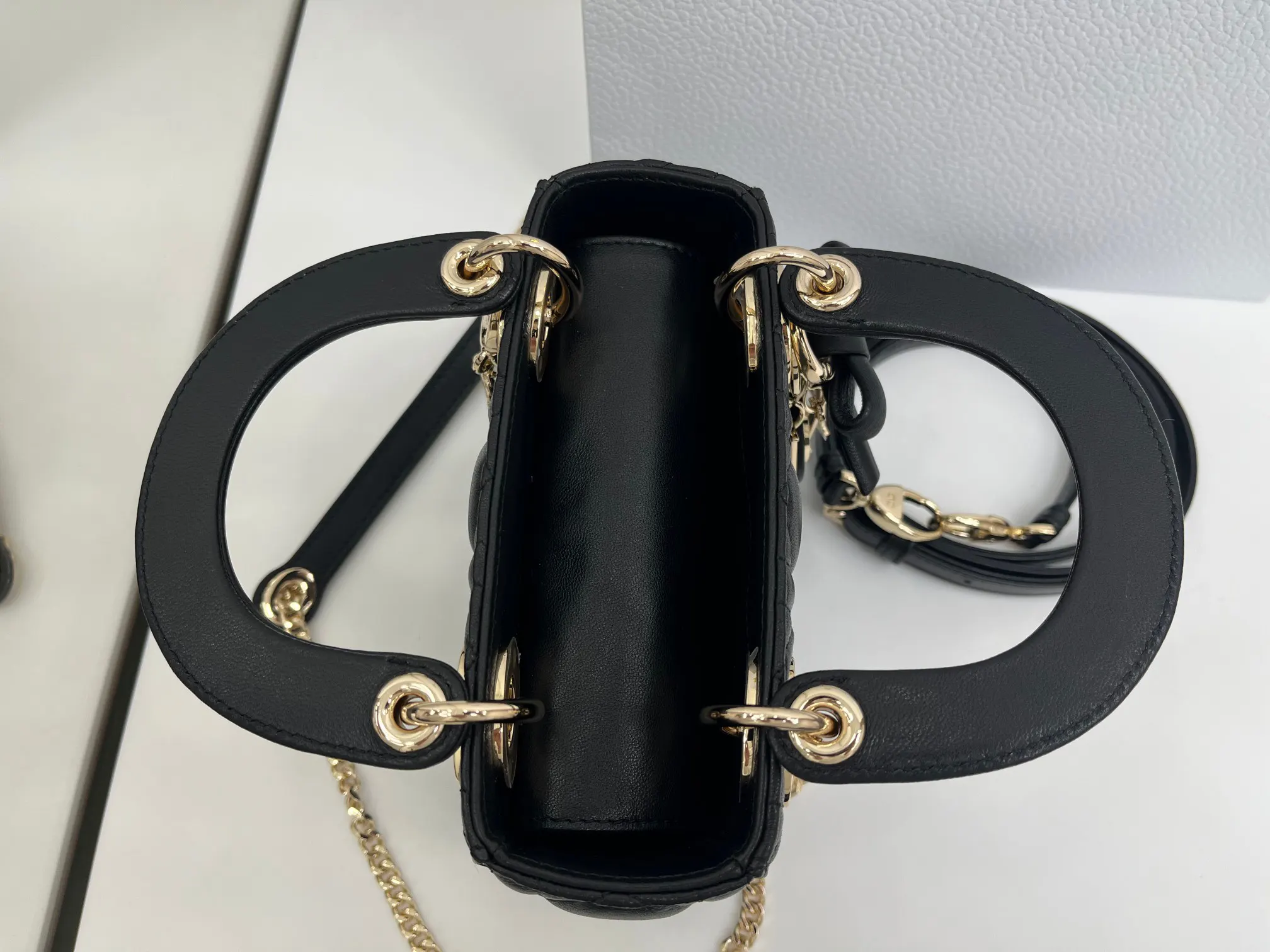 Dior Lady Dior Lady Chain Bag Handheld Crossbody