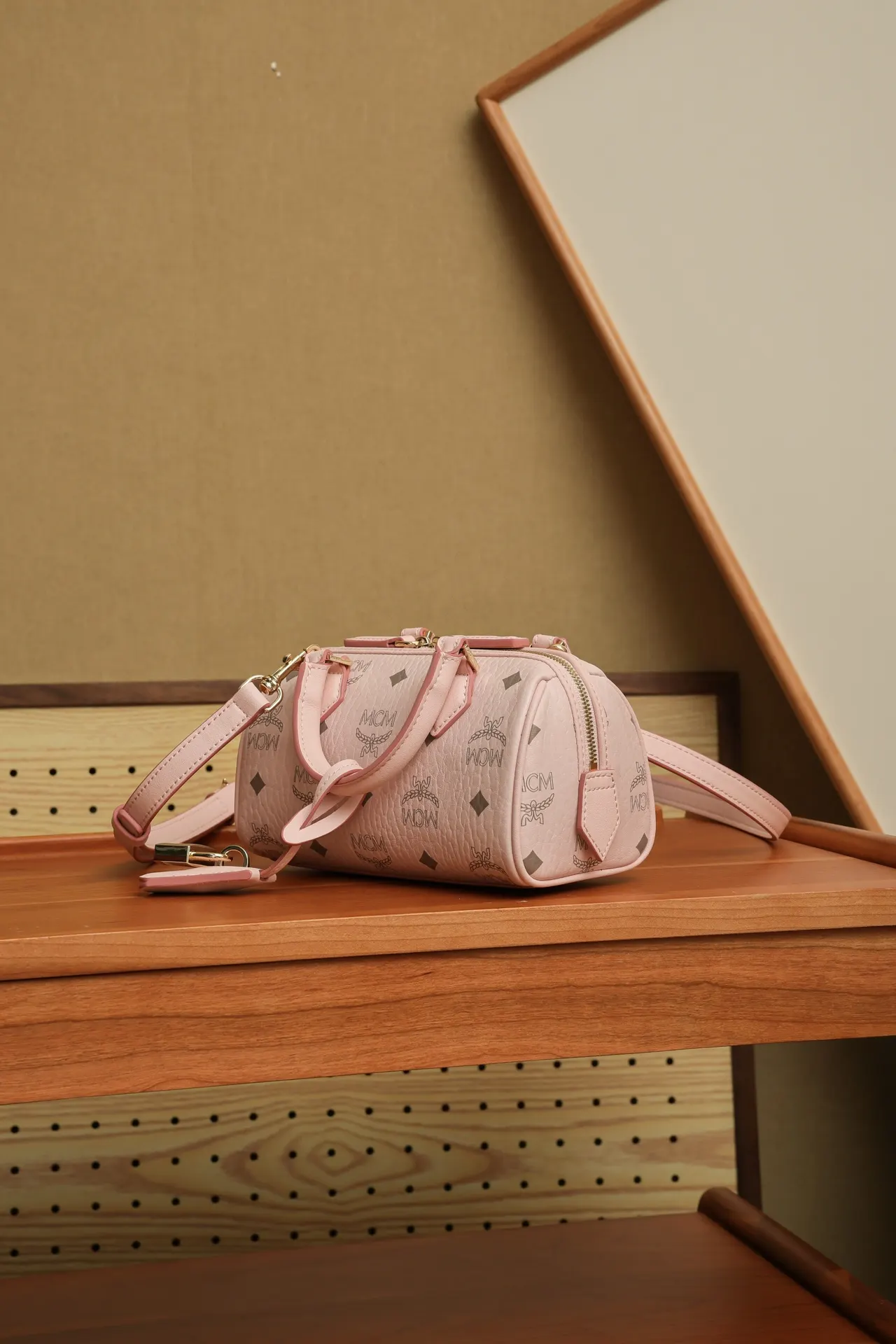 Pink Monogram Fashion Item Travel