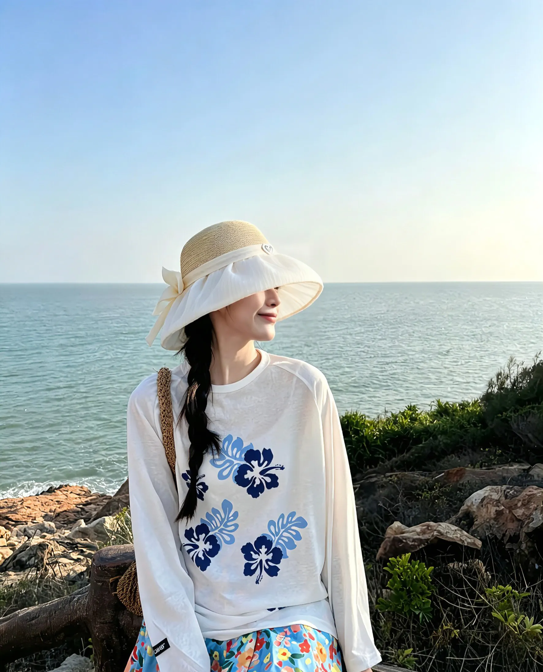 Chanel 编织 遮阳 渔夫帽 休闲遮阳 帽子