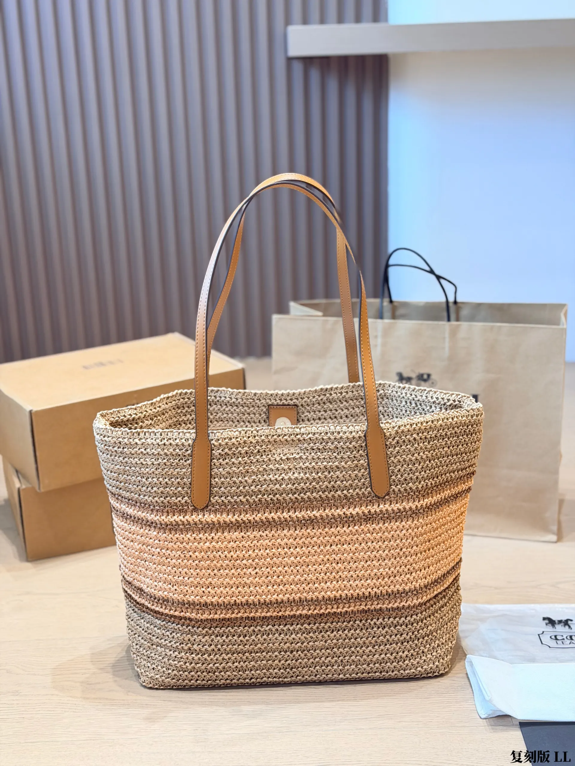 Brown Tote Bag Image 9 Brown Tote Bag Image 9