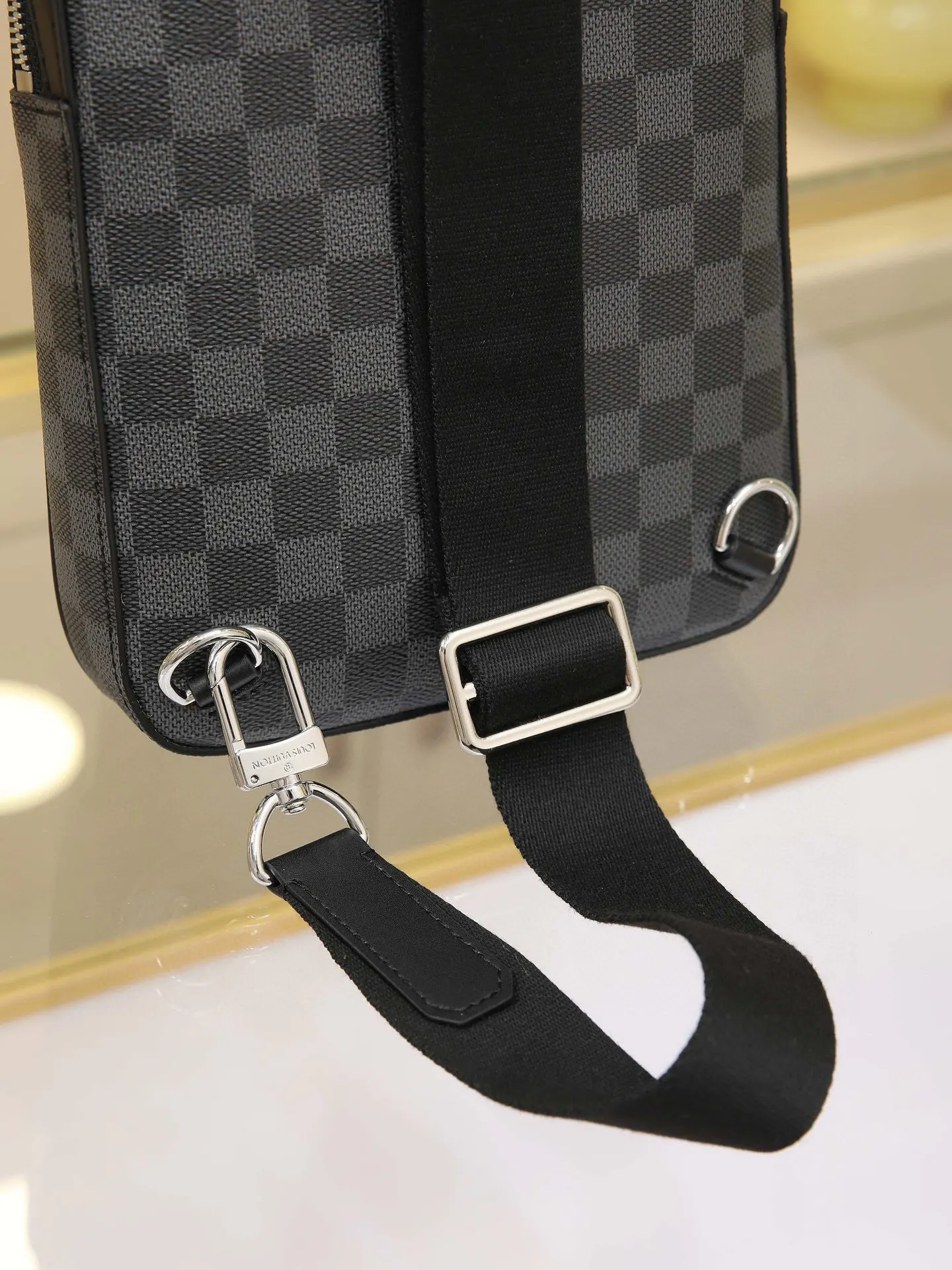 Louis Vuitton Shoulder Bag Canvas Leather