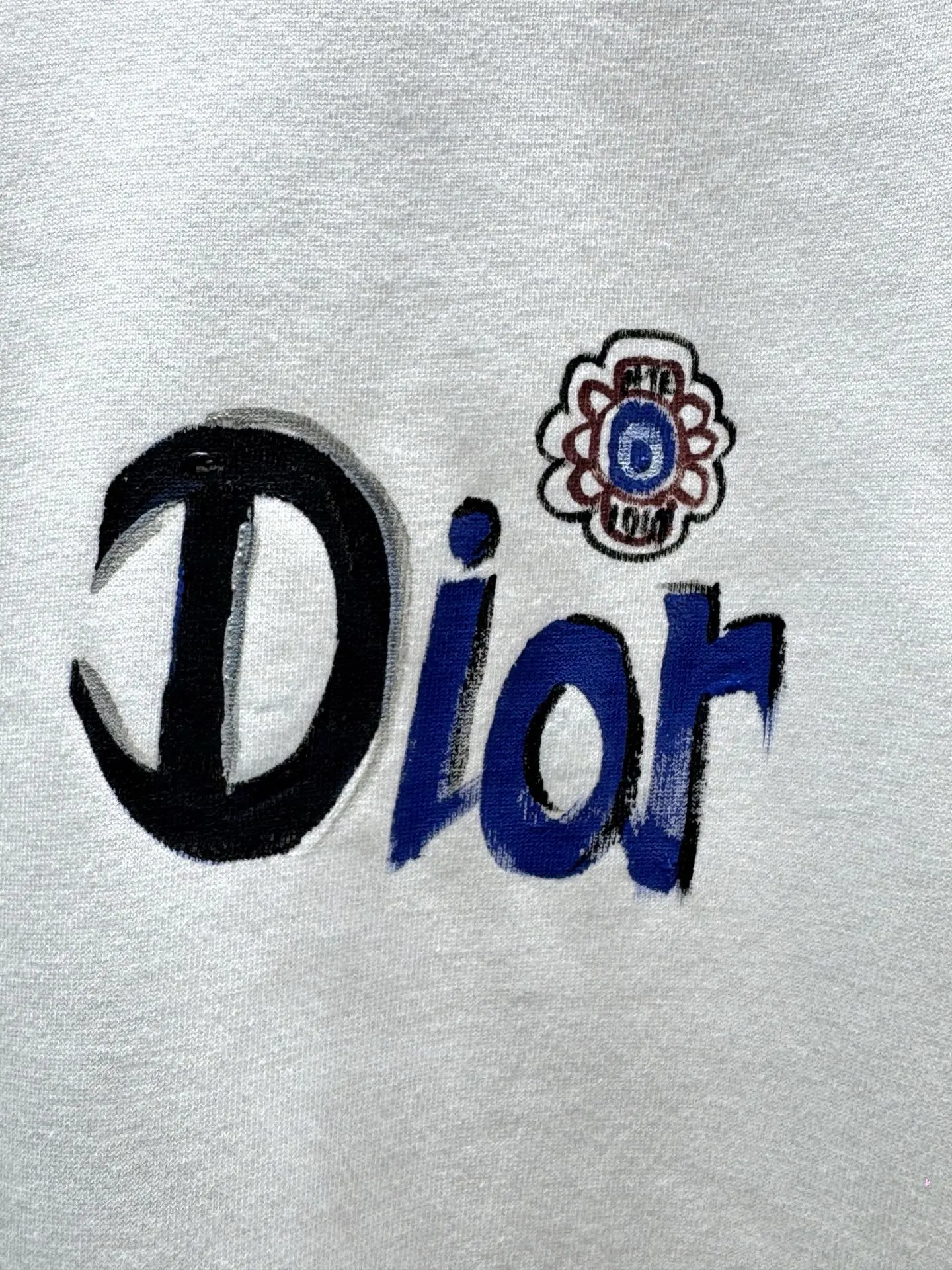 Dior 白色短袖T恤 吊牌细节