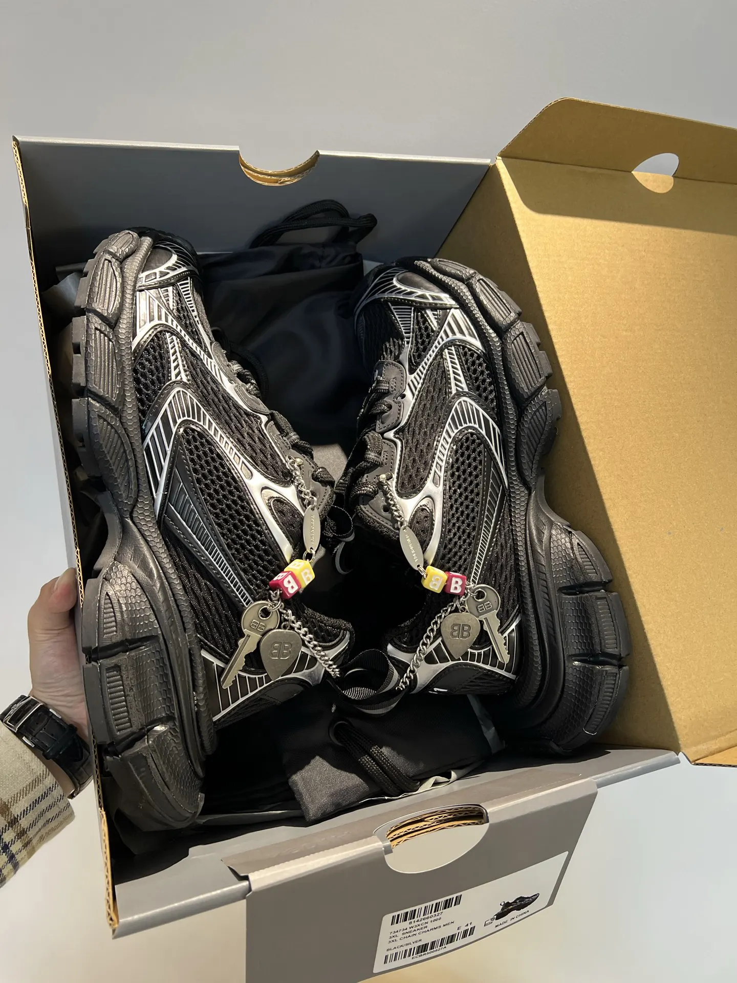 Balenciaga 3Xl Black Sneakers