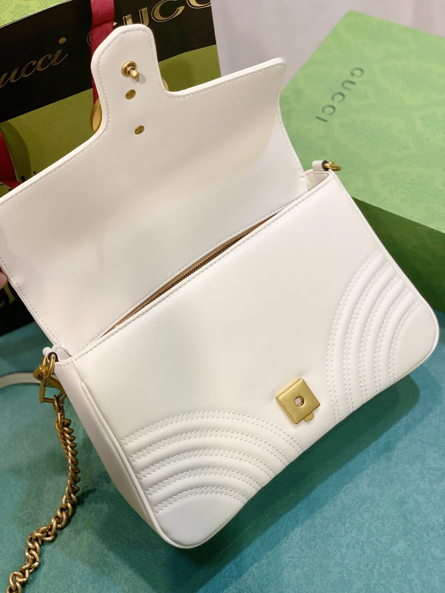 Gucci Marmont 鏈條包 精致鏈條款