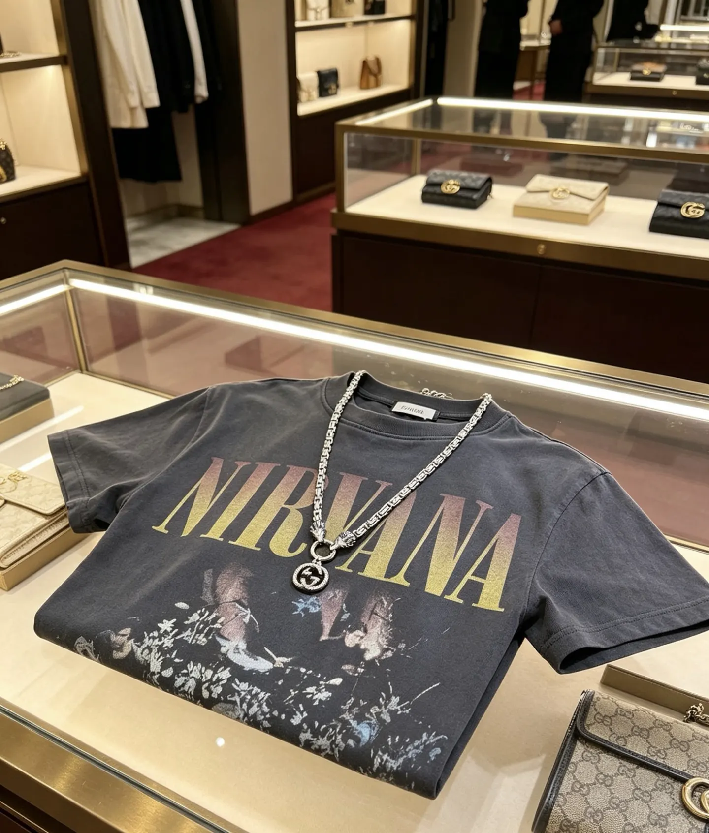 Gucci 链条包 单肩斜挎款