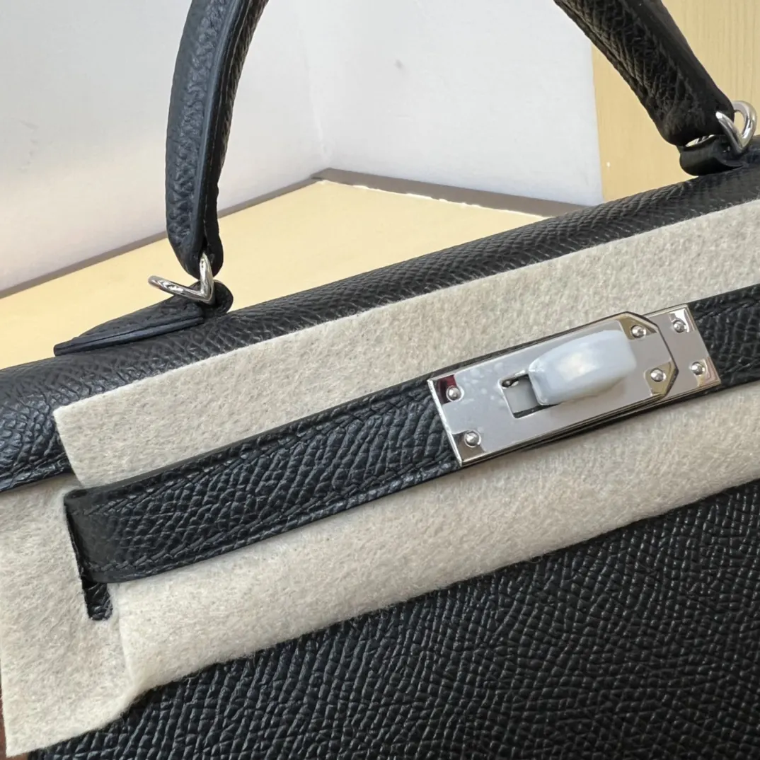 Hermès Kelly 羊皮手提包 实拍款02