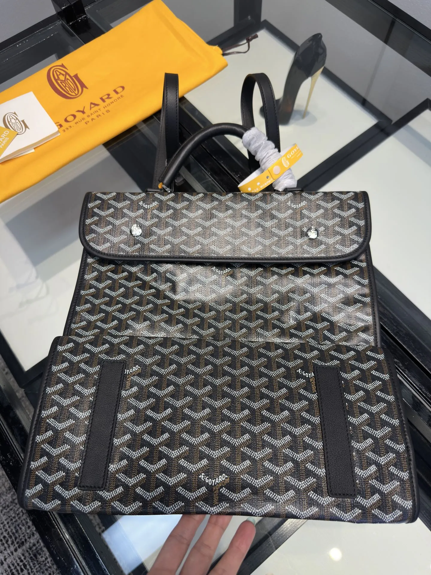 Goyard 黑色 外出旅行时请一定记得带上 Saint Léger 因 旅行袋 大容量旅行款