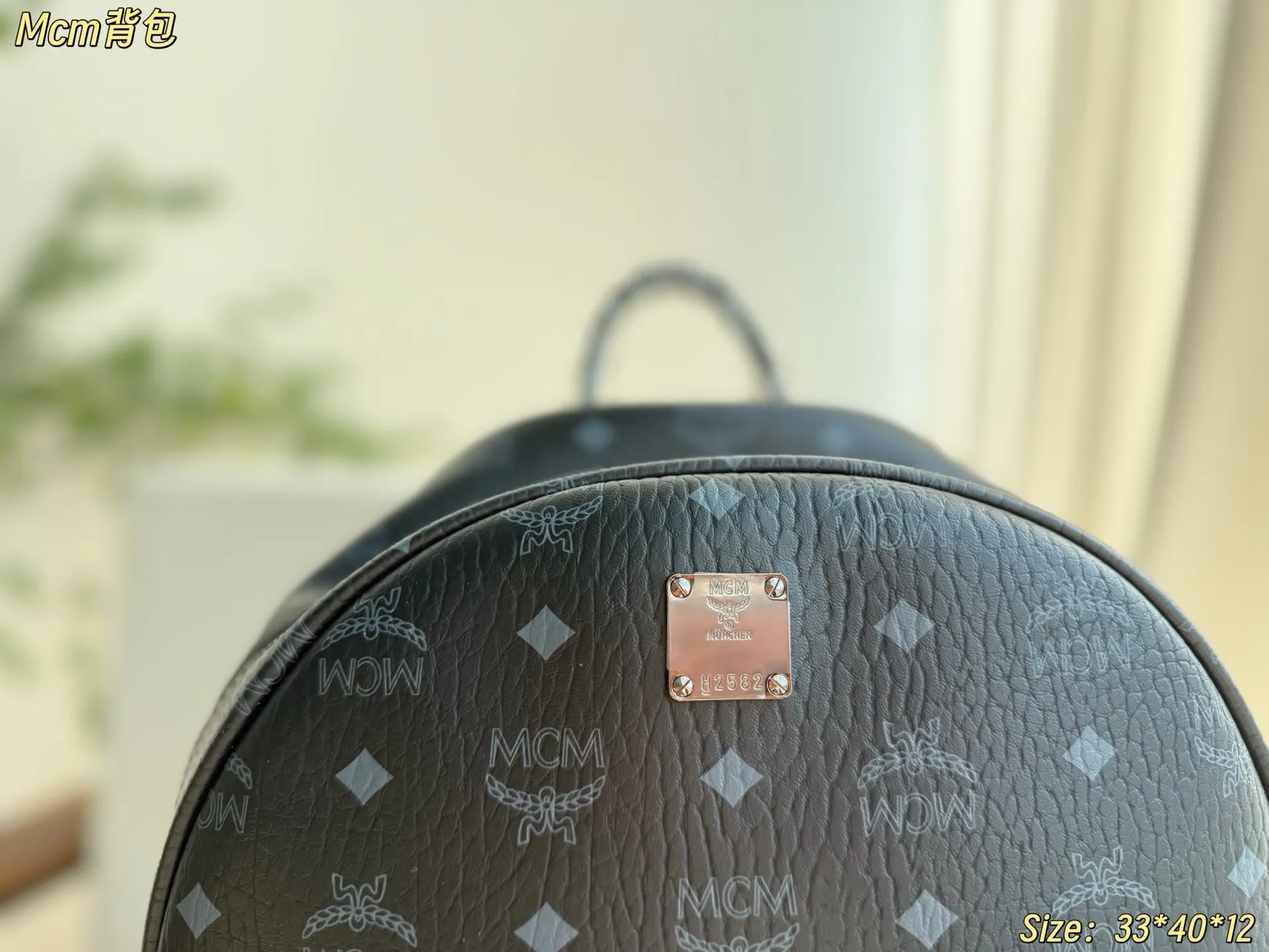 焦糖色 MCM雙肩包 真的好帅 秋冬才是mcm的主场 MC 实用雙肩款