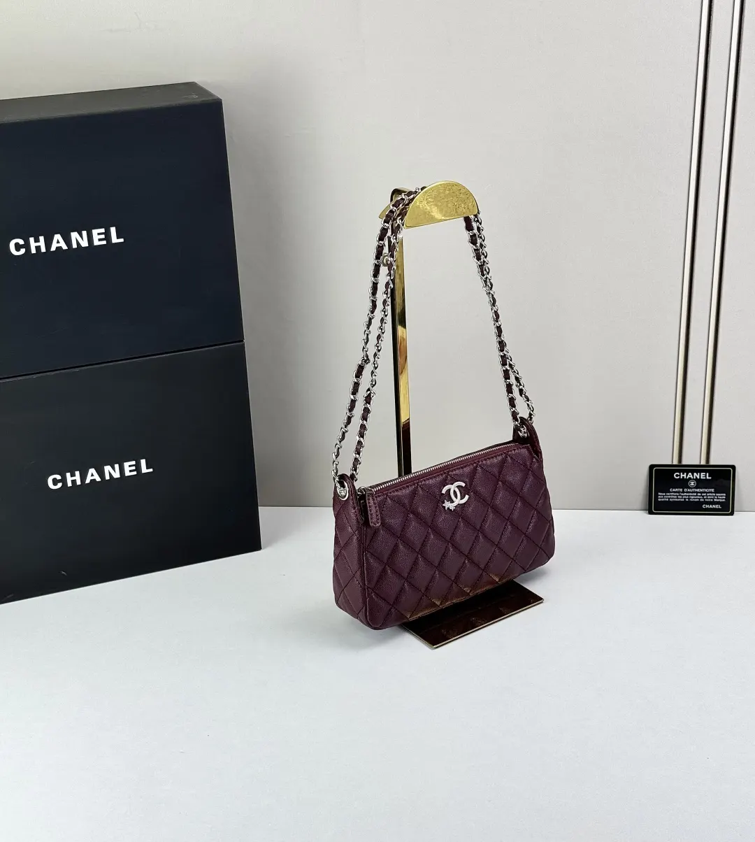 CHANEL 麻将包 超美 可斜挎 可单肩 内里容量大 很 斜挎包 轻便斜挎款