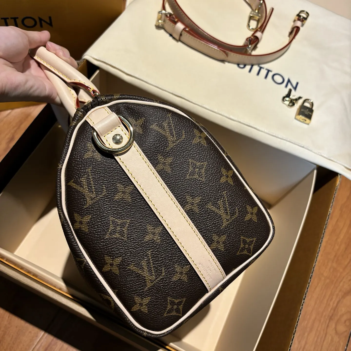 Monogram Top Handle Bag Commuter
