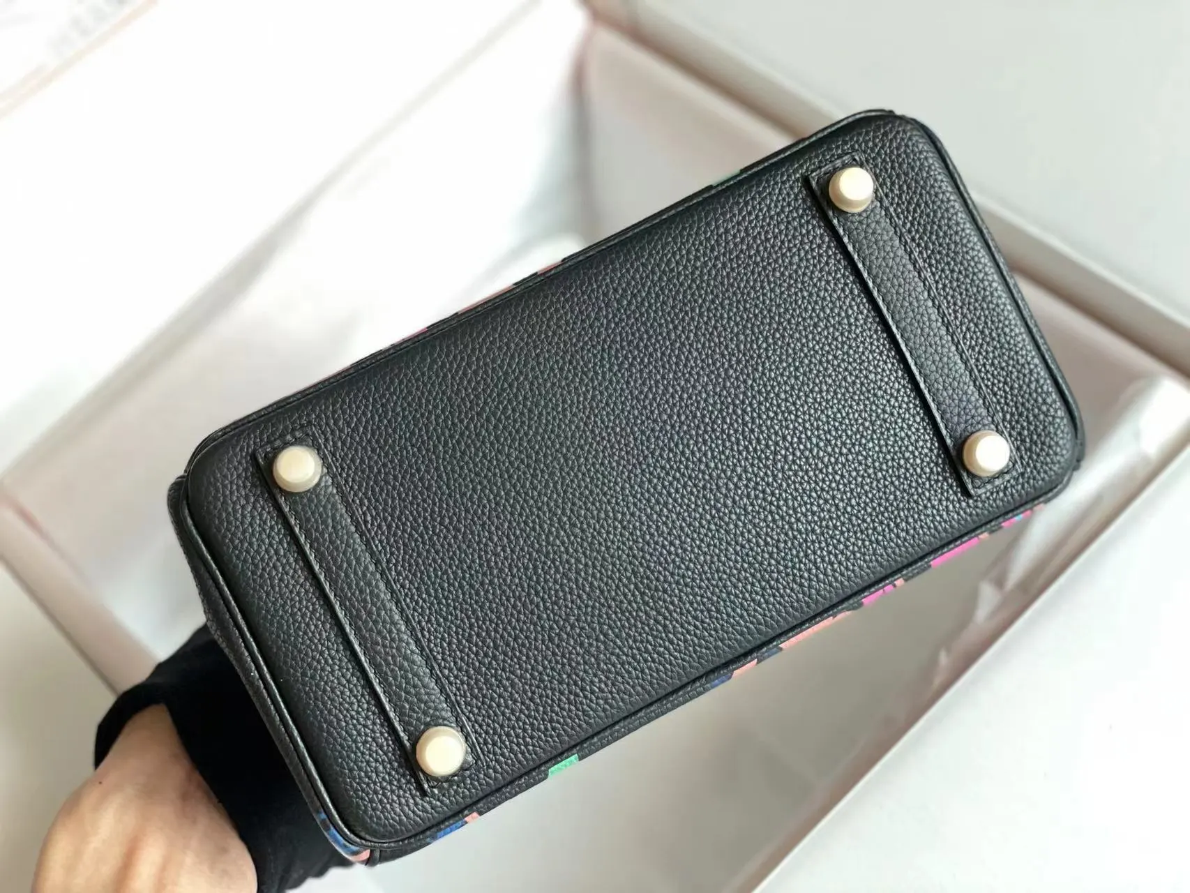 Hermès Birkin 黑色 Togo牛皮 手提包 25cm