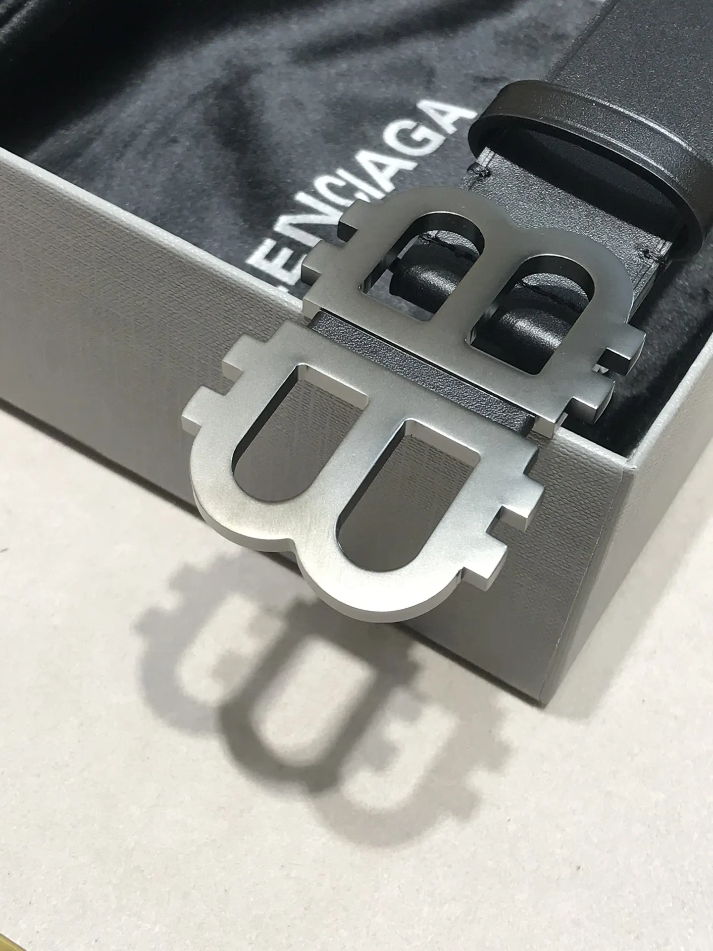 Balenciaga Black Belt