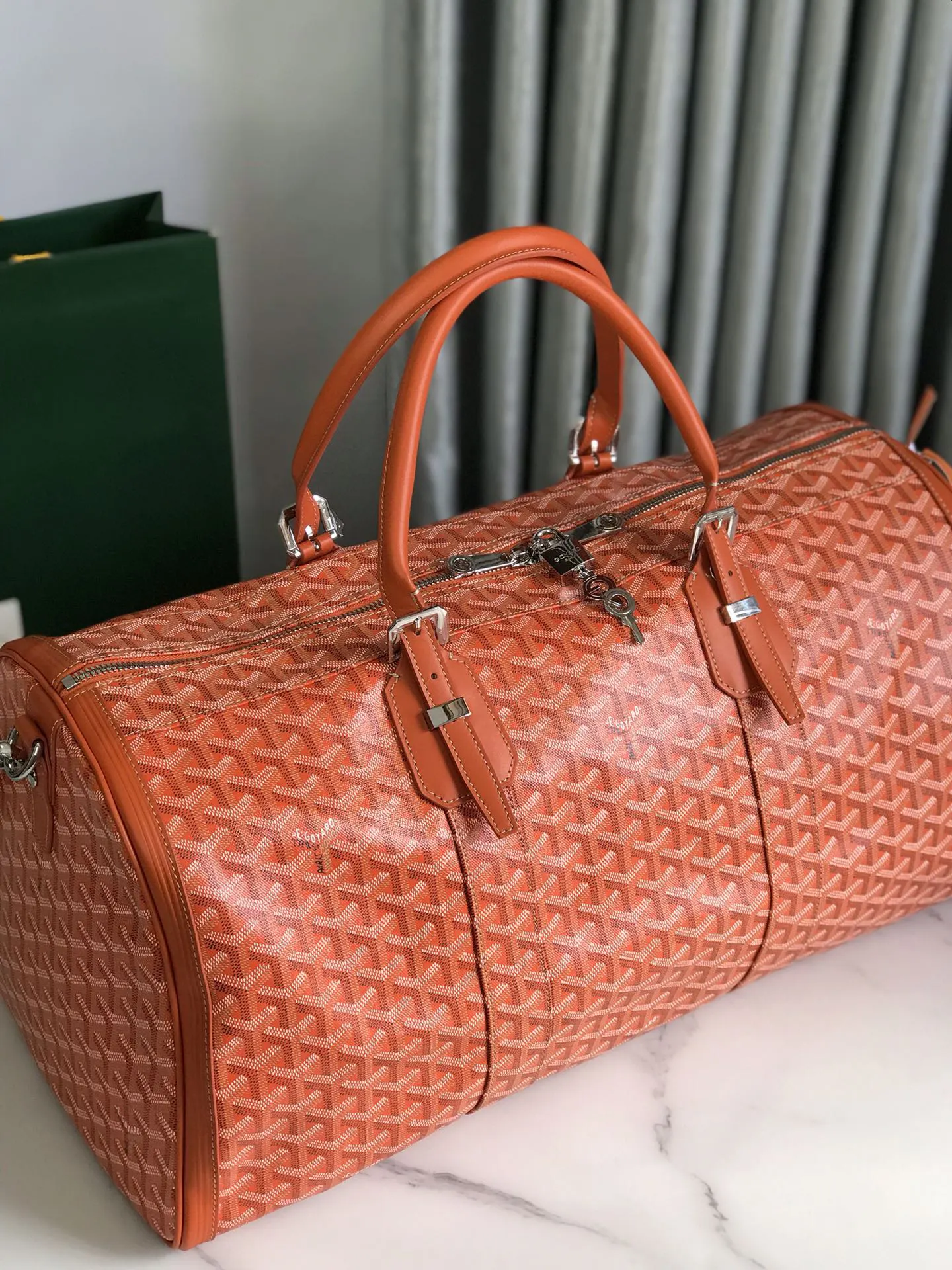 Goyard 牛皮 旅行袋 大容量旅行款