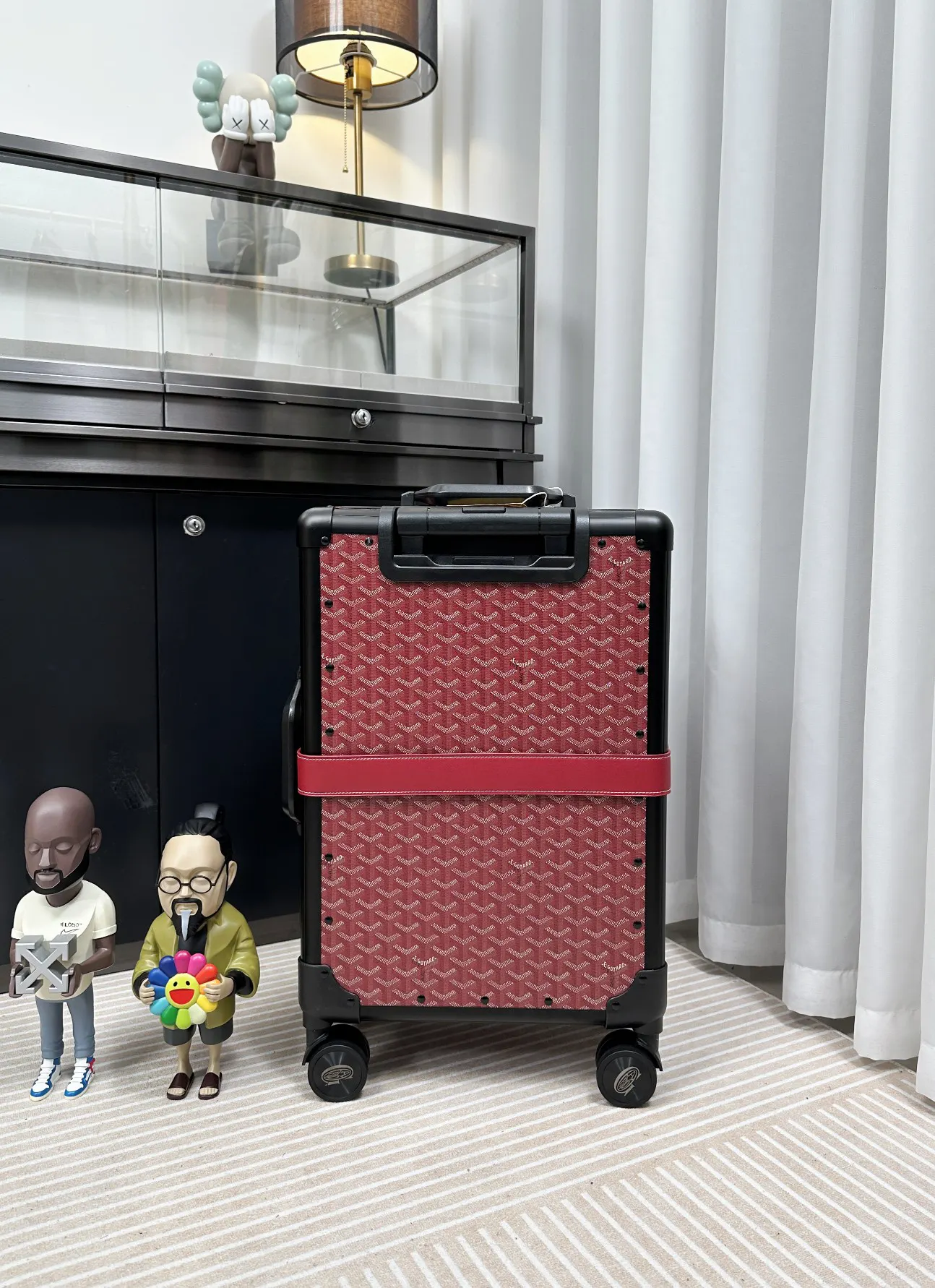 Goyard 戈雅 行李箱 拉杆箱 時尚新宠 復古形的 旅行拉杆款 輕便出行款