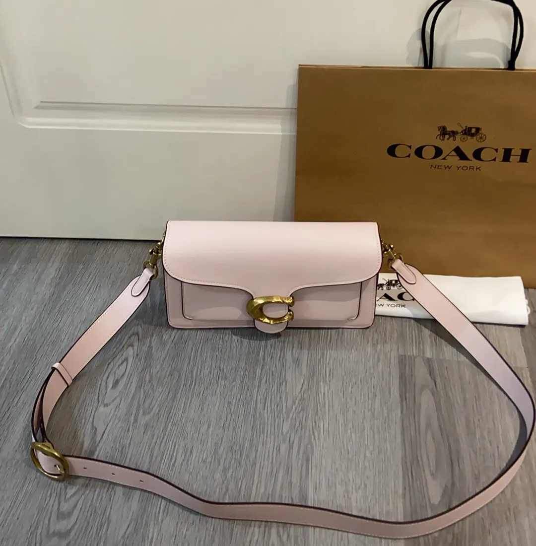 Pink Gold Organizer Pouch Travel Leather