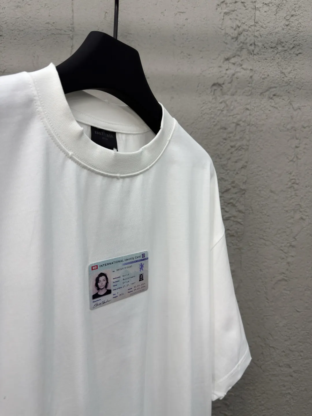 Balenciaga White Cotton Short Sleeve T-Shirt Street