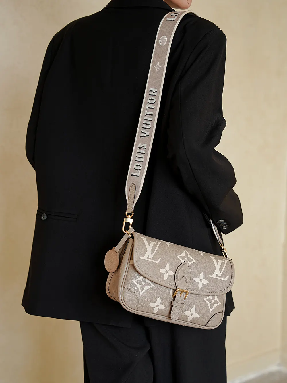 Gray Top Handle Bag Commuter