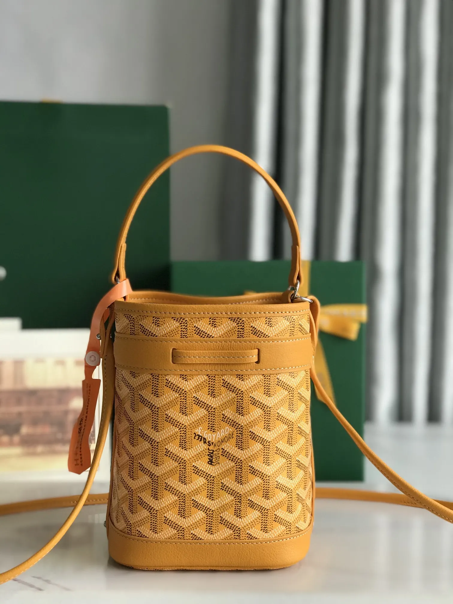 Goyard 皮革 × ×鼎鼎戈雅 水桶包 休閒水桶款