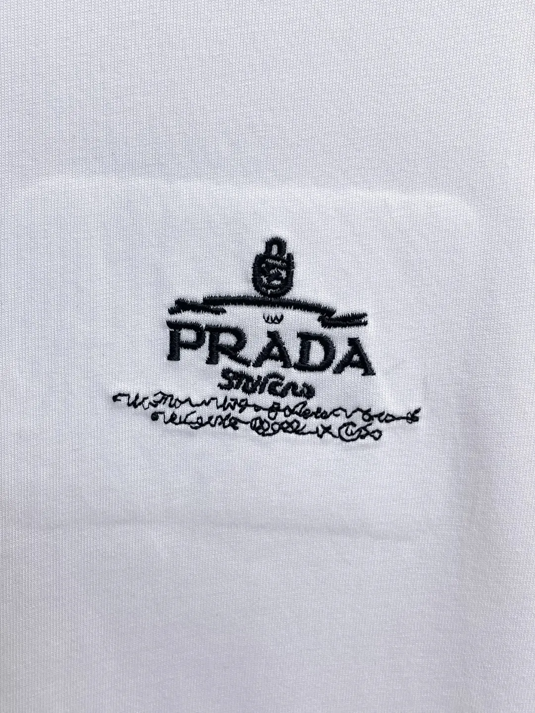 Prada Logo 短袖T恤