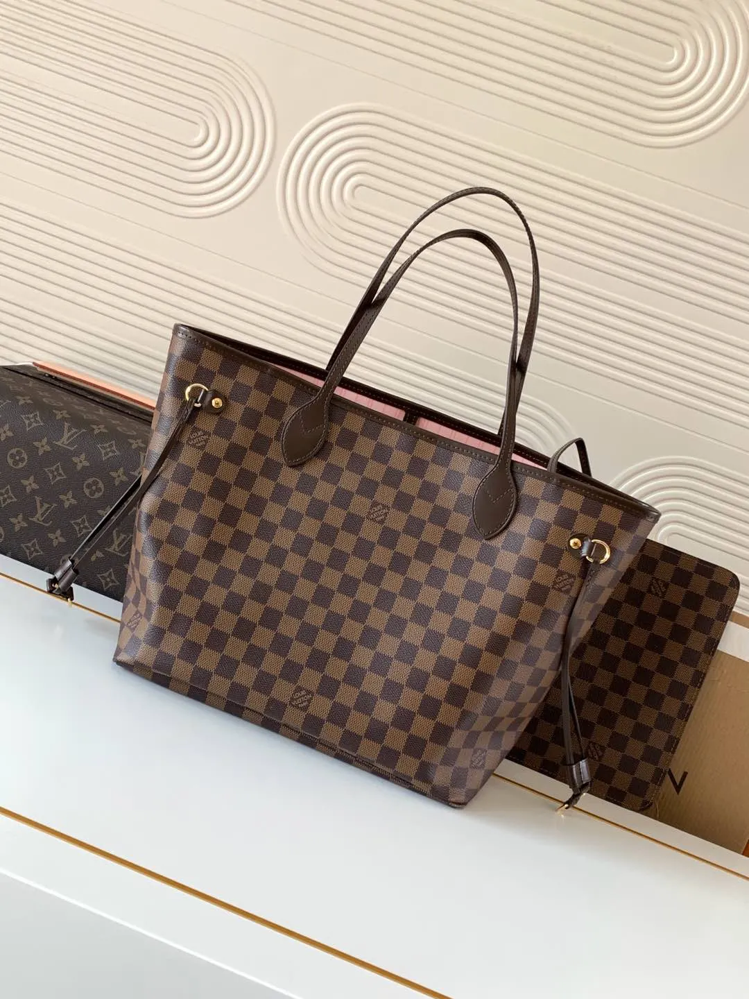 Neverfull 牛皮 托特包 大容量托特款