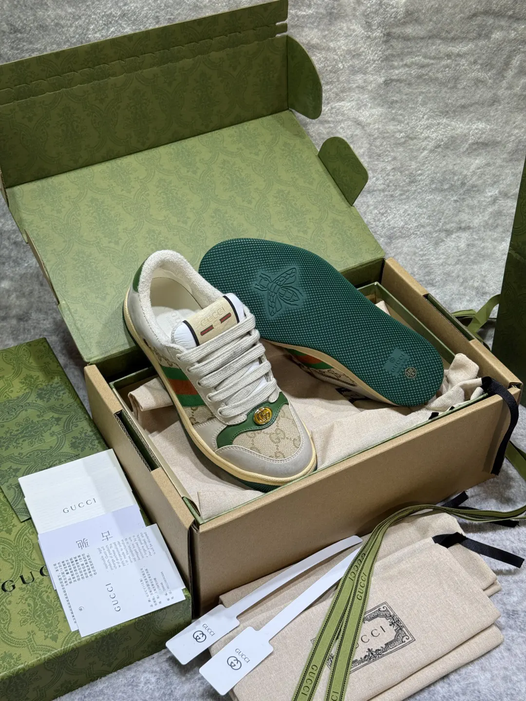 Gucci Logo休闲运动鞋 百搭款
