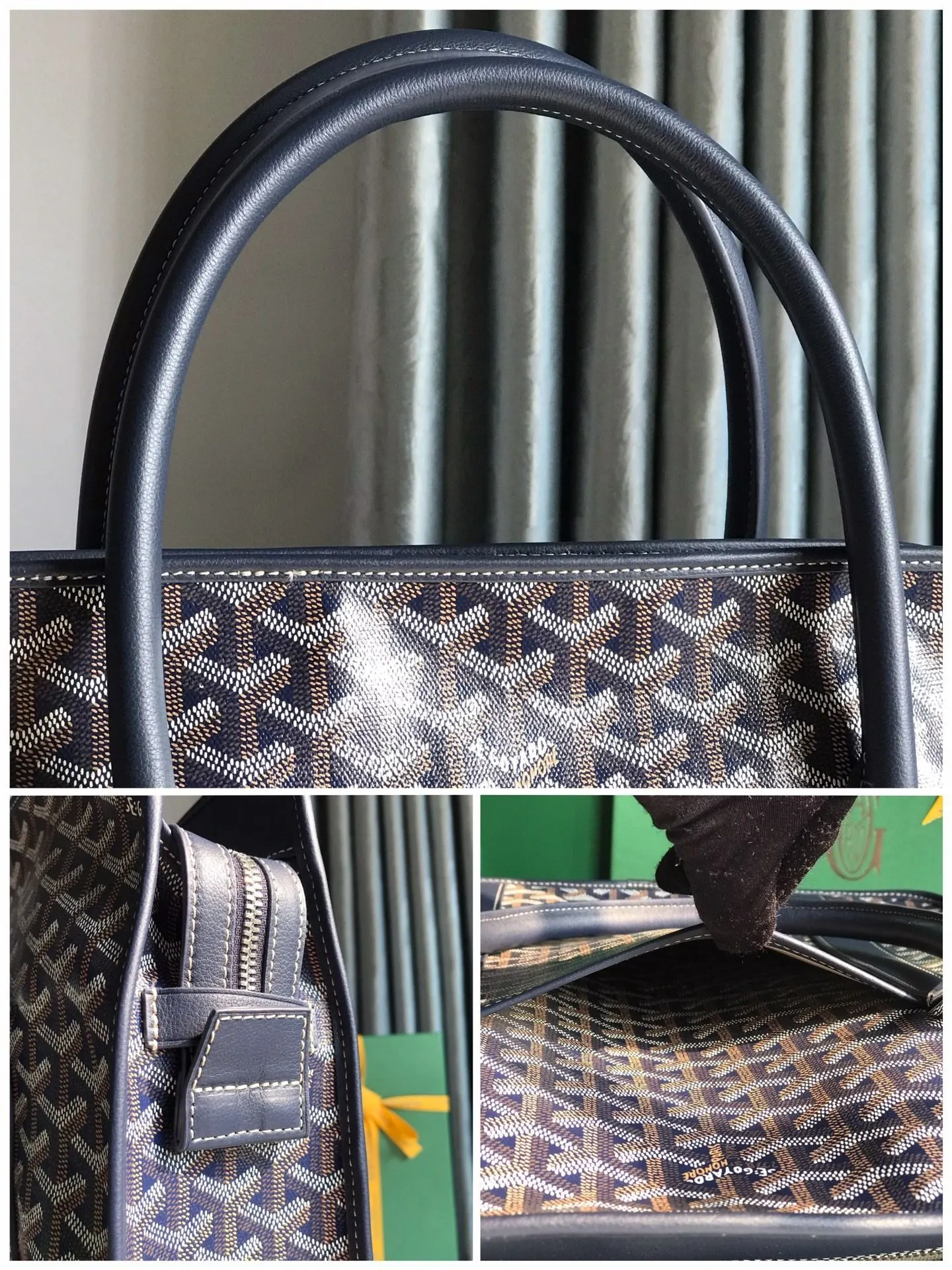 Goyard 皮革 Bourgogne竖款公文包 重新演绎了 商務通勤款