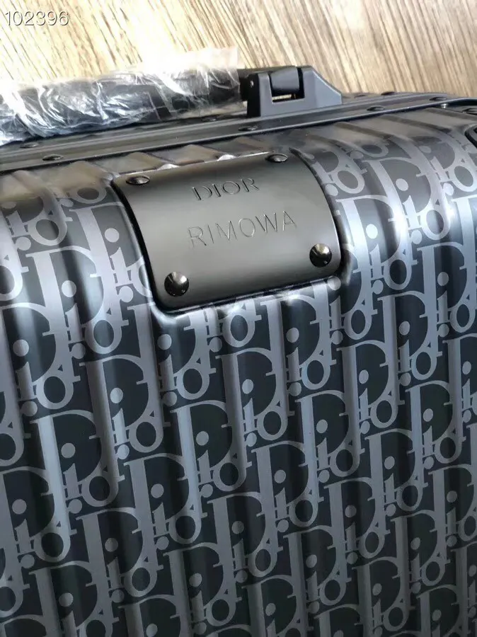 Dior 黑色 行李箱 旅行拉杆款 輕便出行款