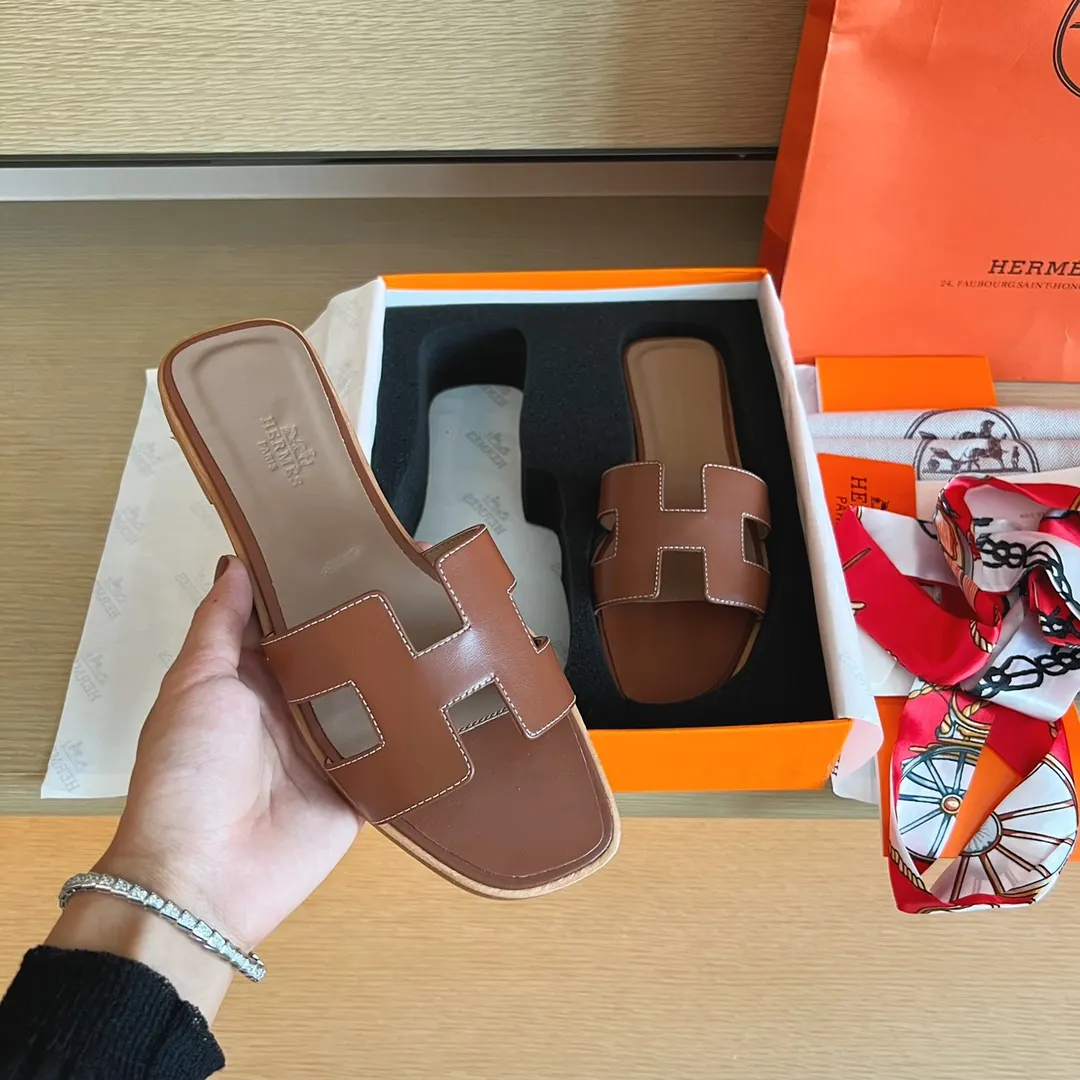 Hermès 羊皮 拖鞋 舒適(數字2) Hermès 羊皮 拖鞋 舒適(數字2)