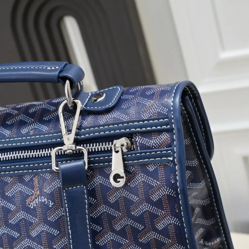 Goyard Blue Backpack