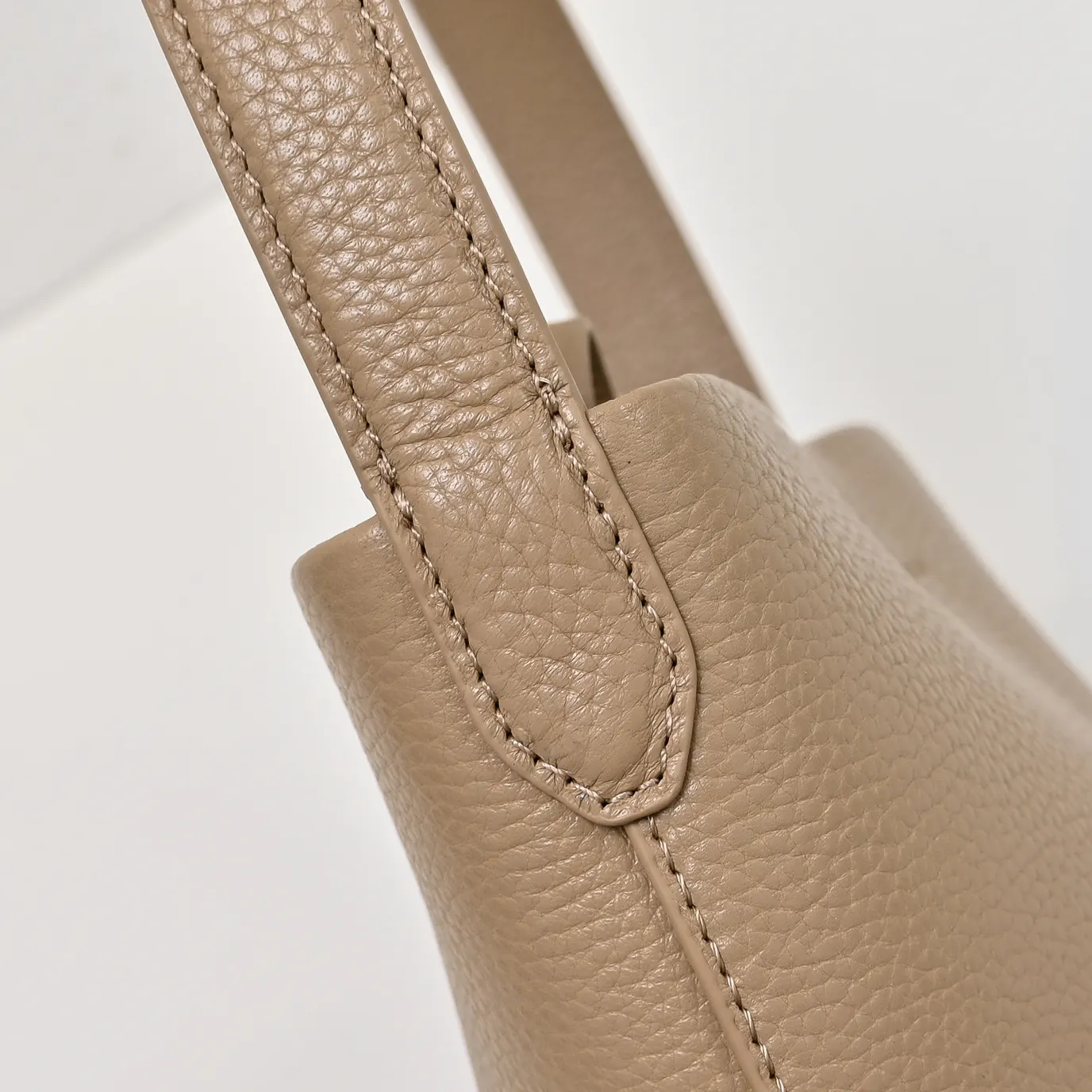 Bucket Bag Casual Leather