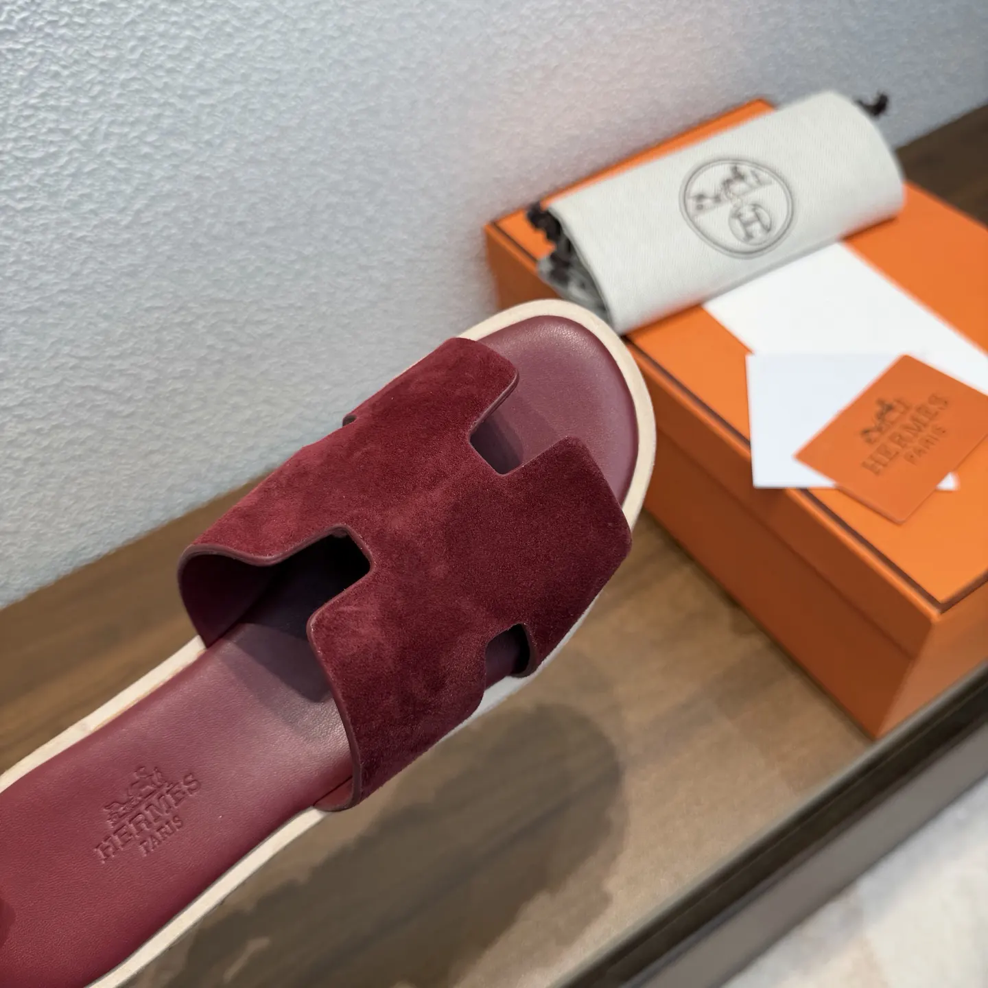 Hermès 新色系 拖鞋 舒适