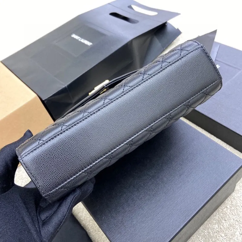 黑色 牛皮 批 精品专供 黑色球纹 金链 鏈條包 精致鏈條款