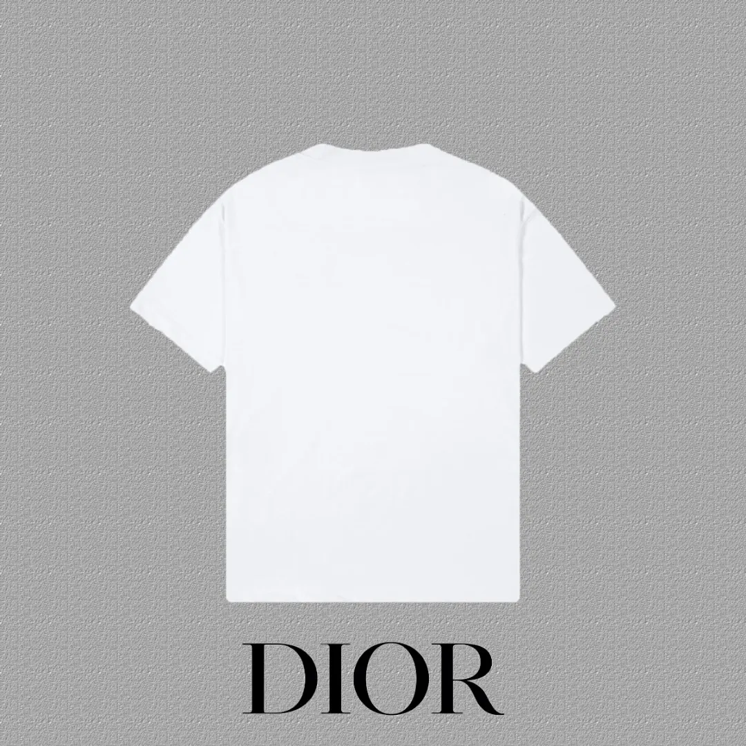 Dior Black Short Sleeved T-Shirt Exquisite Wear Image 3 Dior Black Short Sleeved T-Shirt Exquisite Wear Image 3