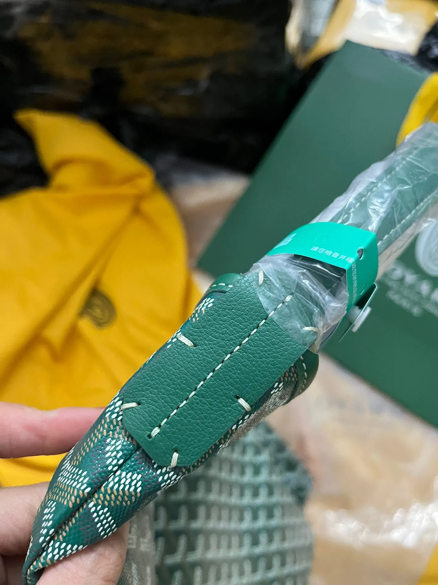 Goyard Hobo 綠色 腋下包 復古腋下背款