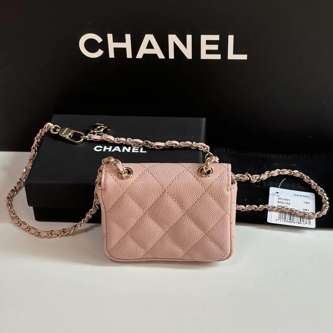 Chanel Cowhide Flap Chain Bag Shoulder and Crossbody Wear