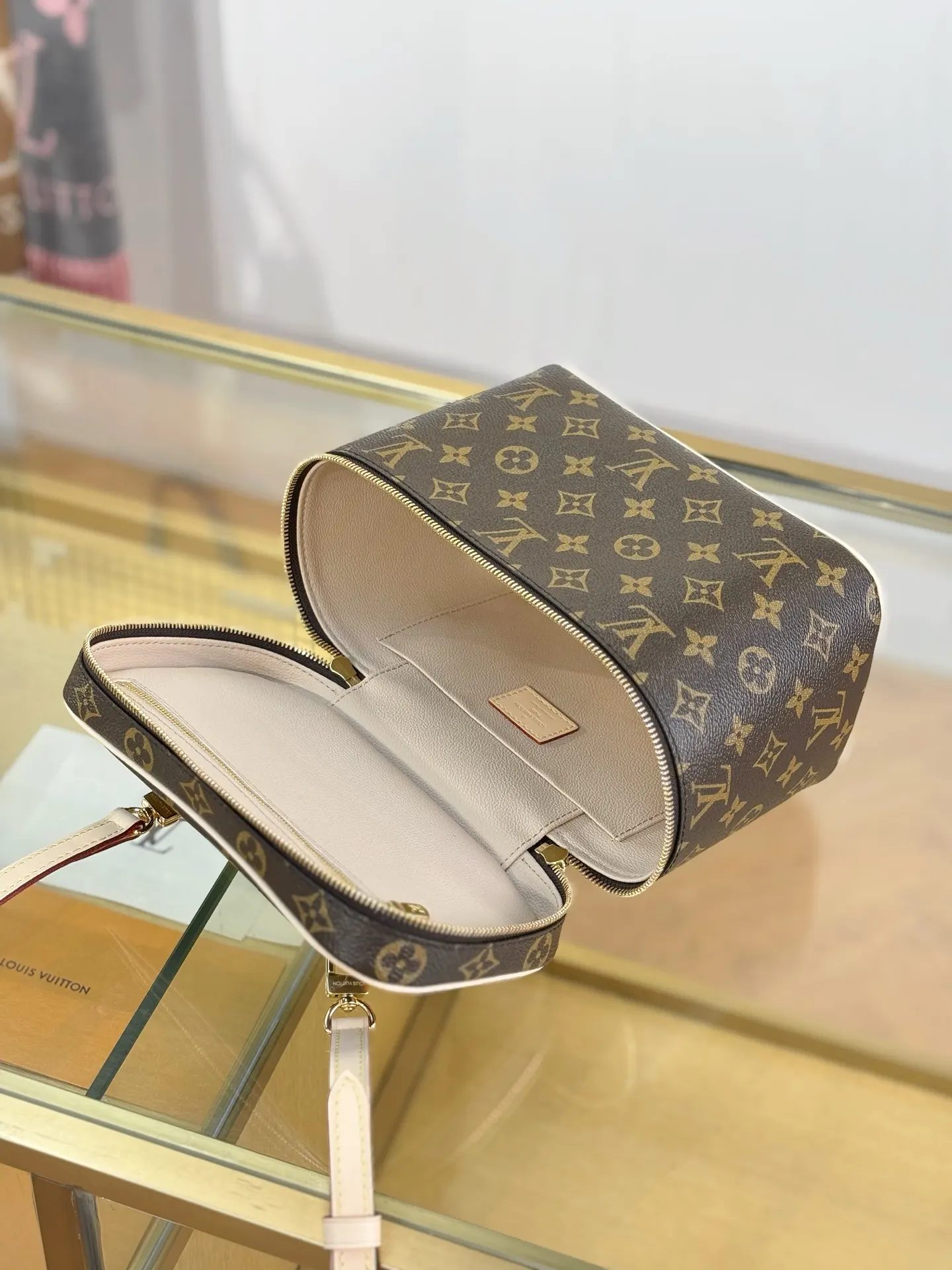 Monogram Cosmetic Pouch