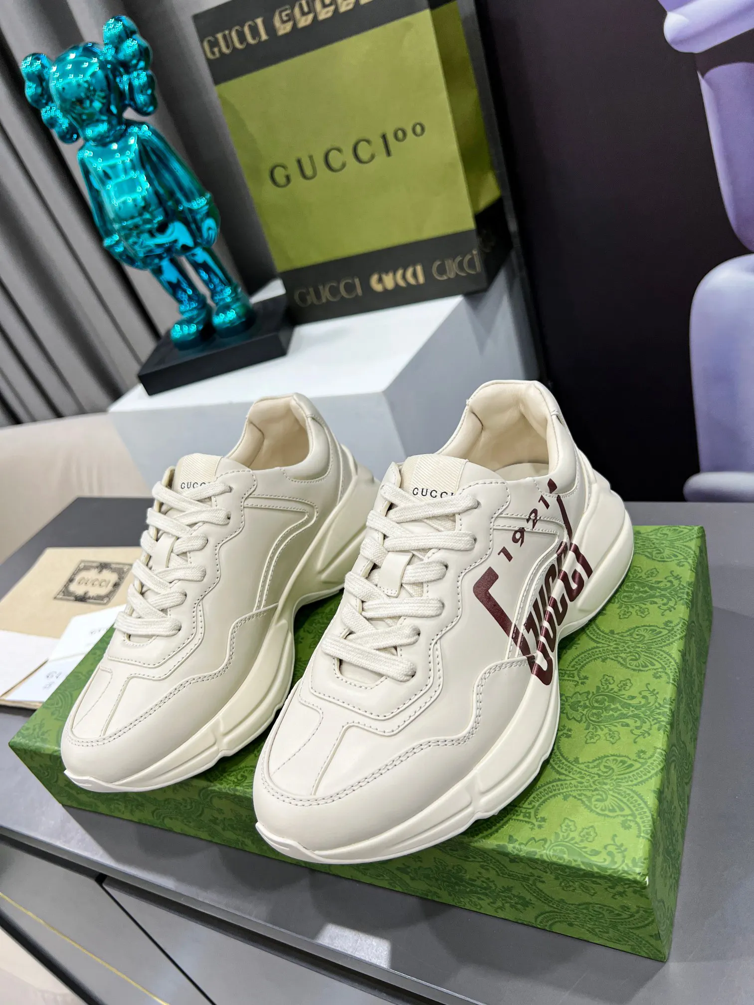 Gucci Logo休闲运动鞋 百搭款