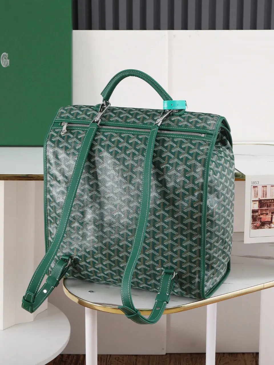 Goyard 綠色 雙肩包 实用雙肩款