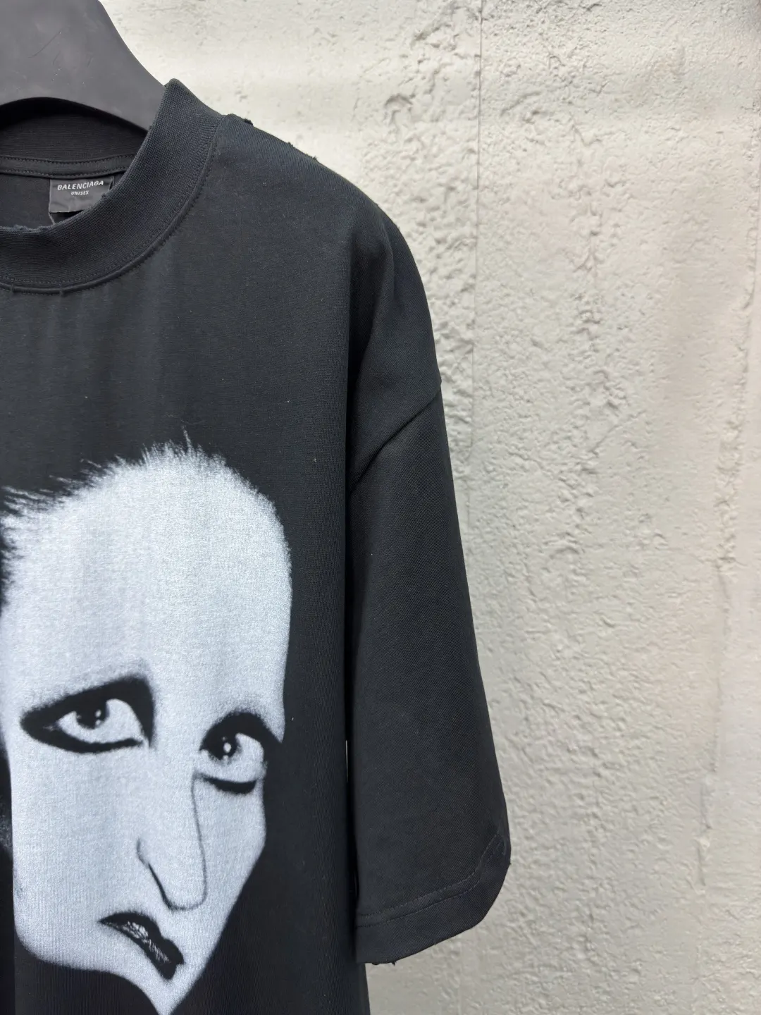 Balenciaga 黑色 短袖T恤