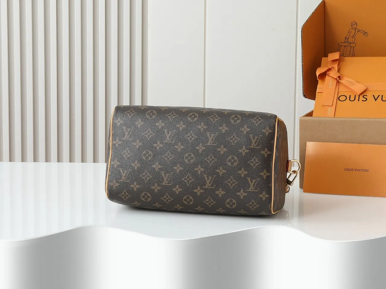 LV Speedy 牛皮 收納包 旅行收納款